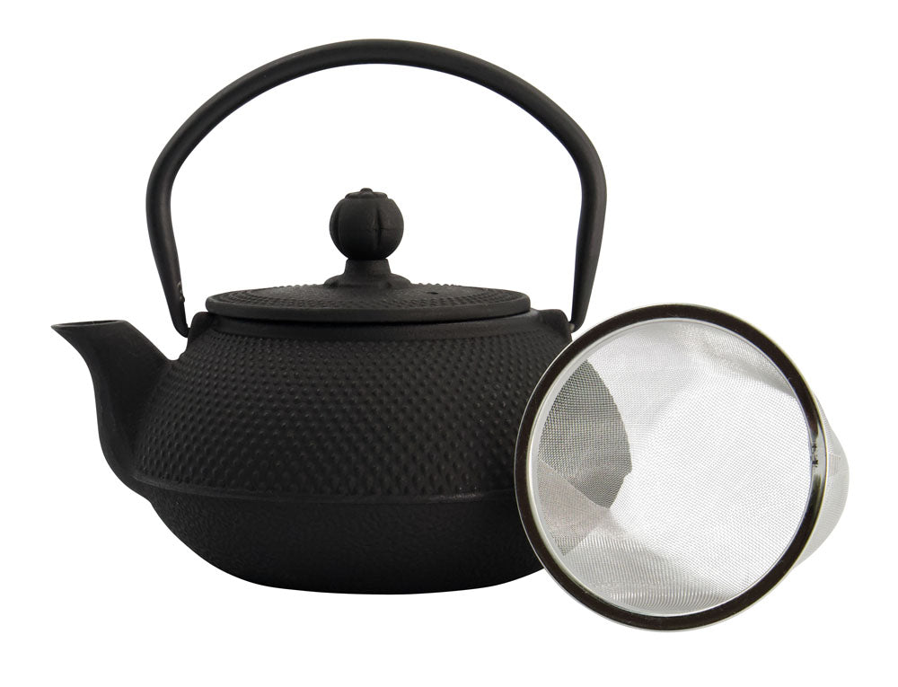 WY Tea Kettle Iron Arare 0.6L BLACK 1/8