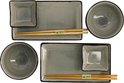 Olive Glassy 8 Piece Sushi Gift Set