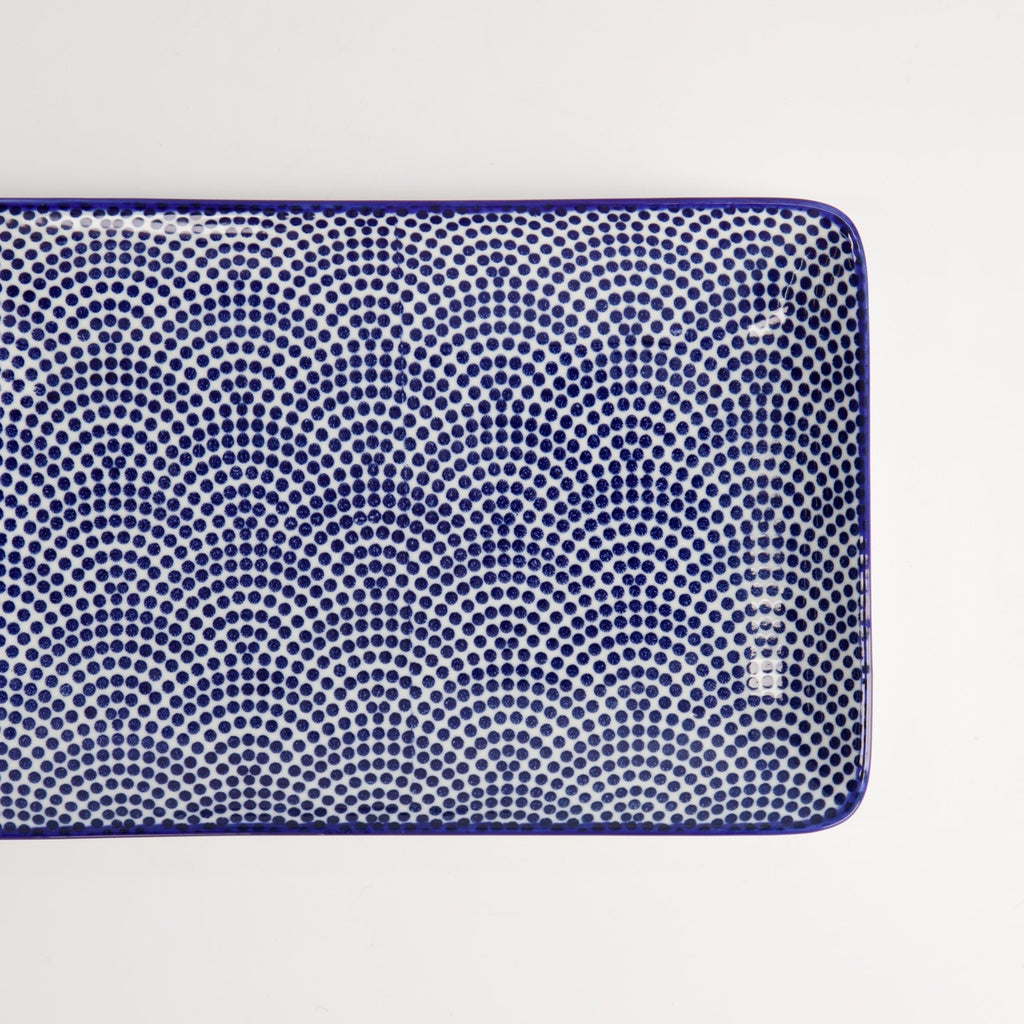 Nippon Blue Plate 21x13.5cm