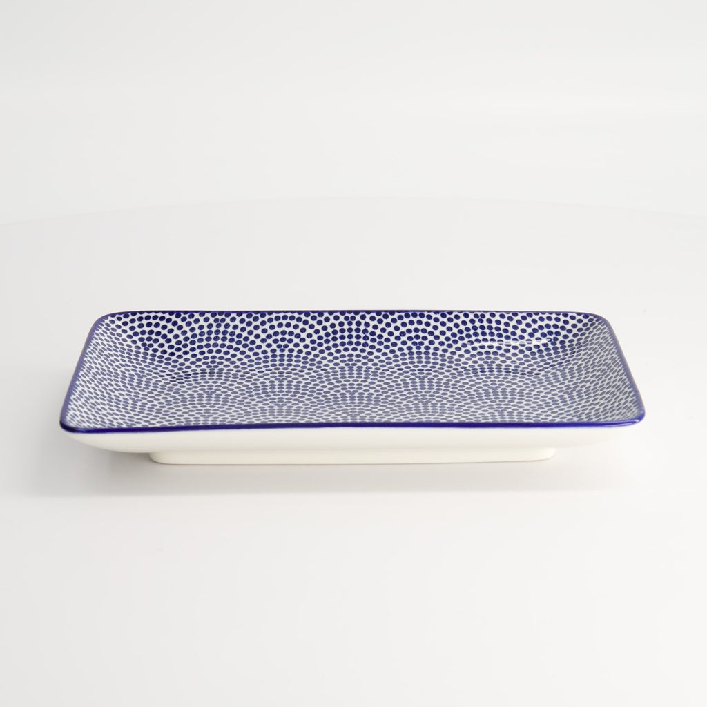 Nippon Blue Plate 21x13.5cm