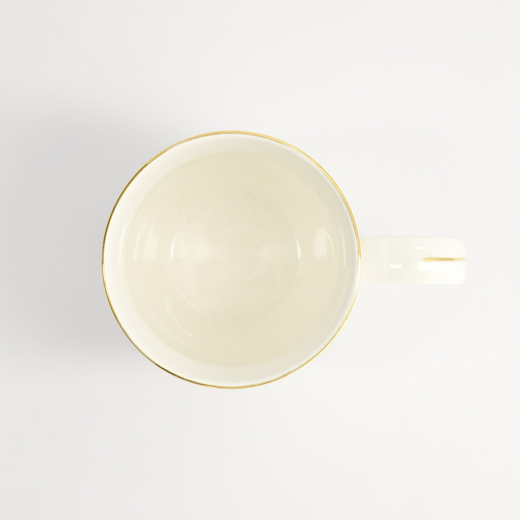 Nippon White Gold Rim Mug