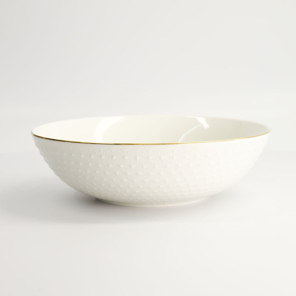 Nippon White Gold Rim Bowl 1300ml