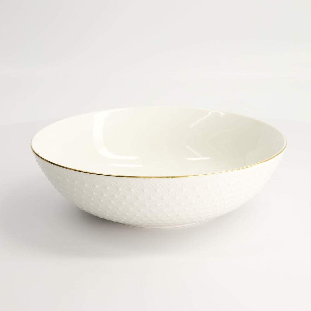 Nippon White Gold Rim Bowl 1300ml