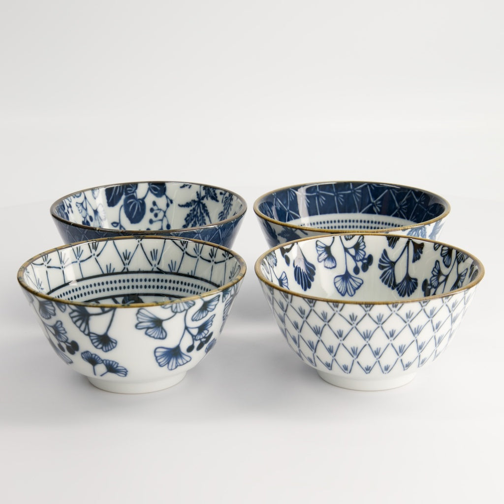 Flora Japonica Rice Bowl Giftset 4pcs