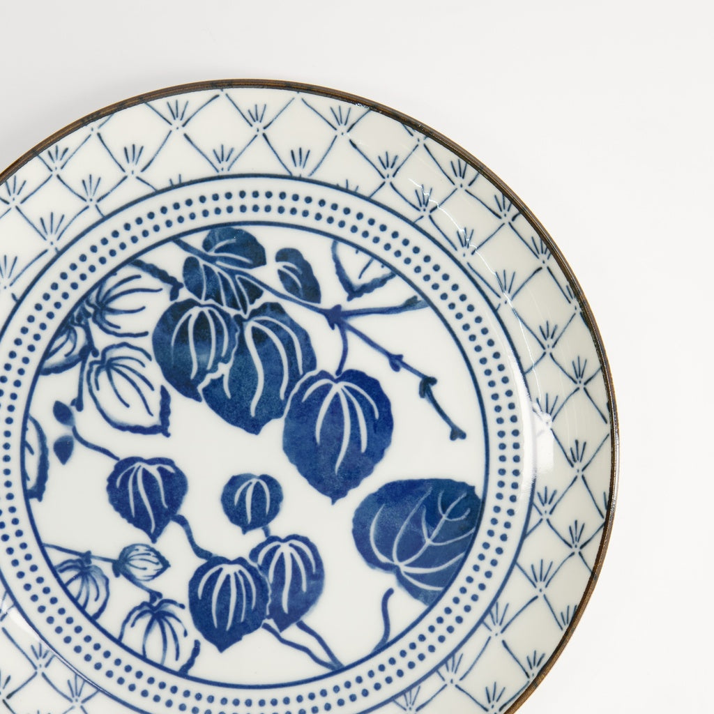 Flora Japonica Plate 20.6x2.2cm Ivy