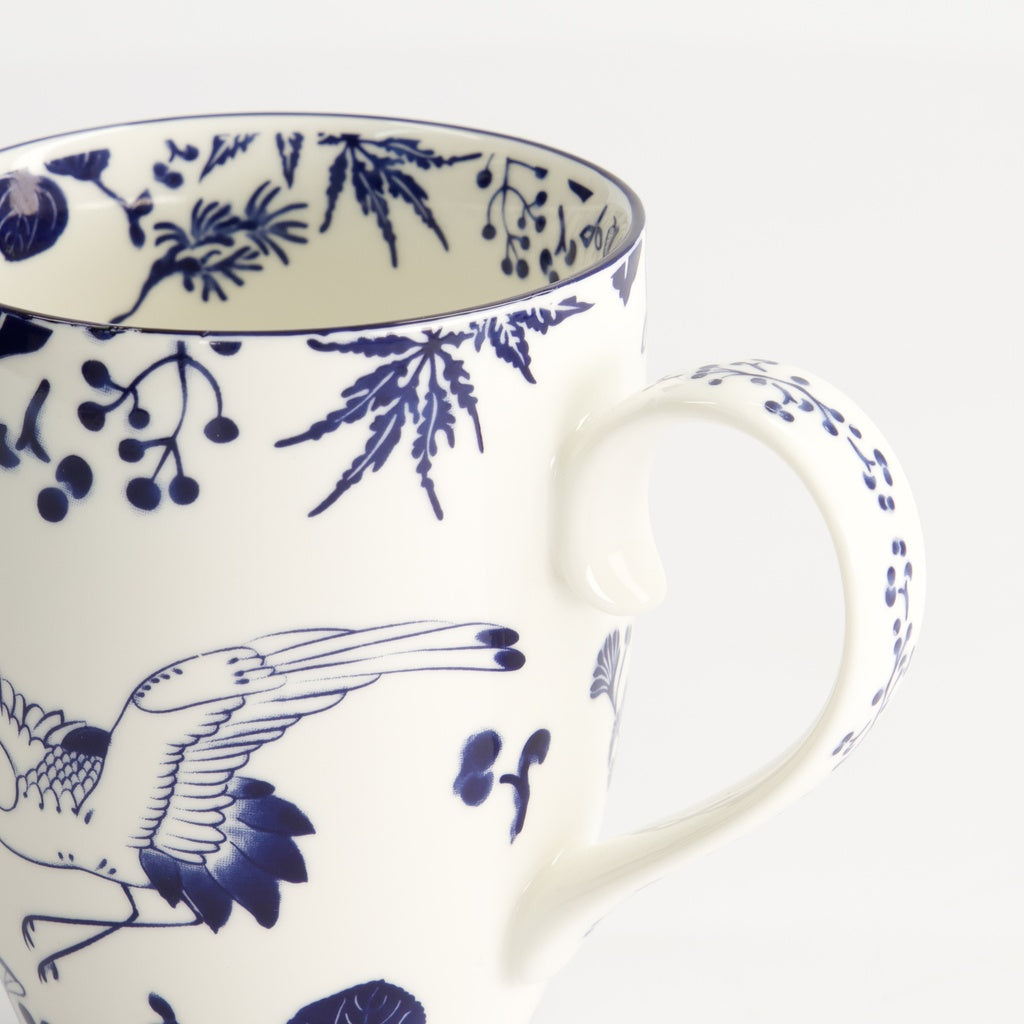 Flora Japonica Mug 8.5x10.2cm 340ml Crane