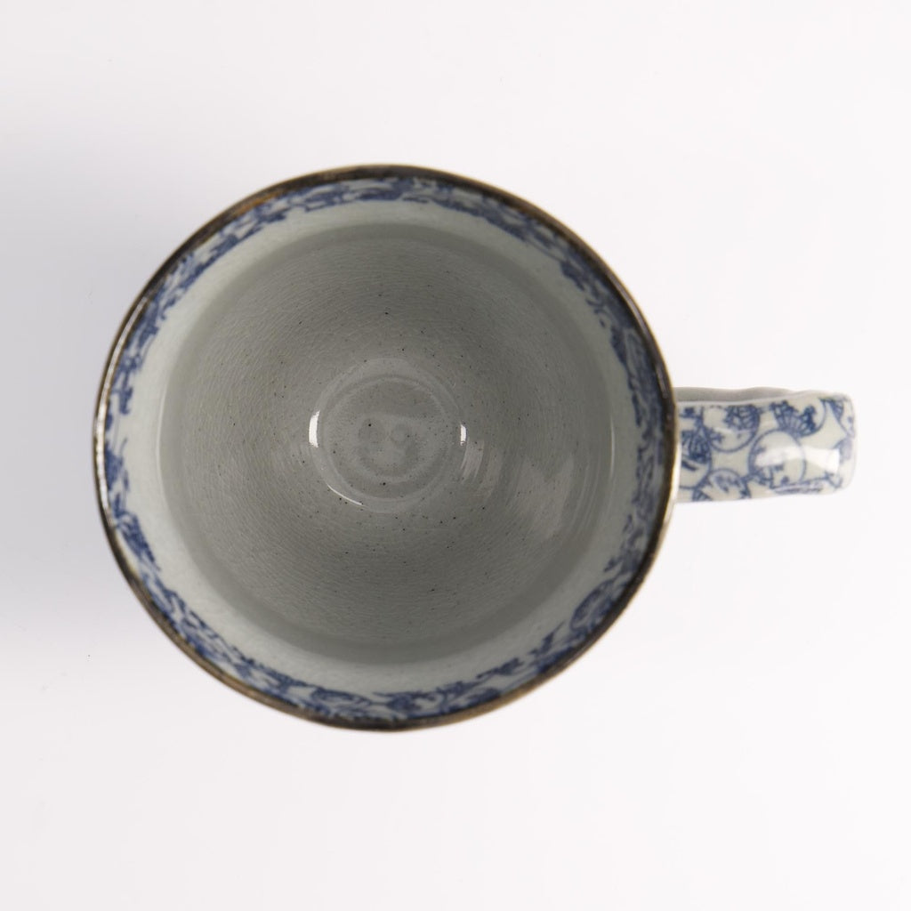 Fan mug blue/grey