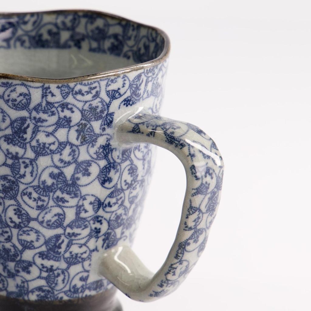 Fan mug blue/grey