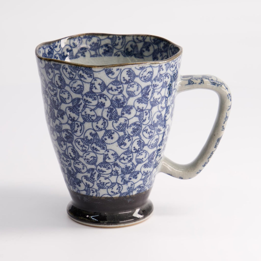 Fan mug blue/grey