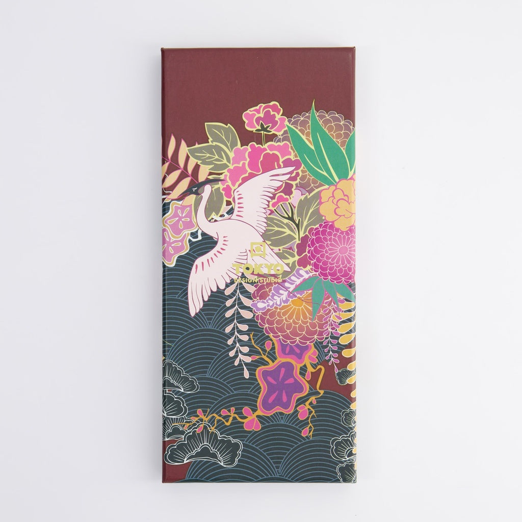Chopstick Giftset/5 Japan Flower