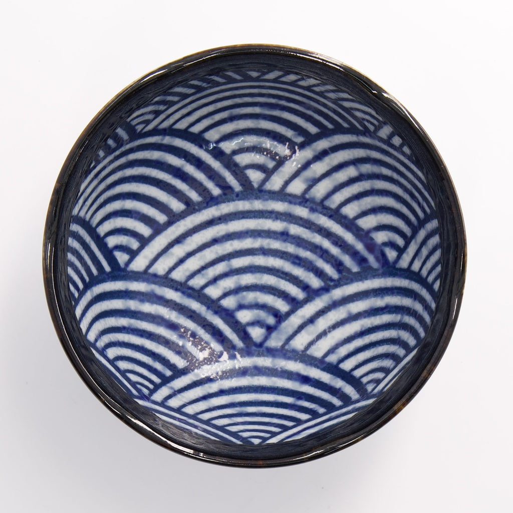 Aisai Seigaiha Bowl 11.4x6cm 300ml