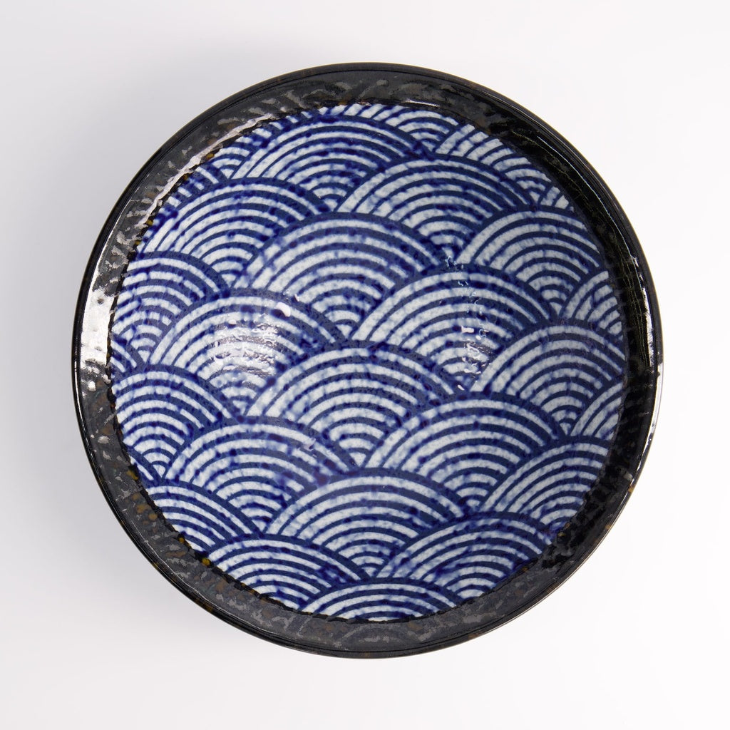 Aisai Seigaiha Bowl 20x7cm 750ml