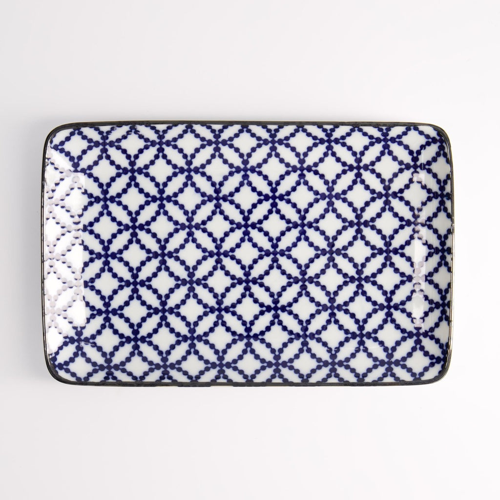 Mixed Plate 20.4x13cm Ten Shippo
