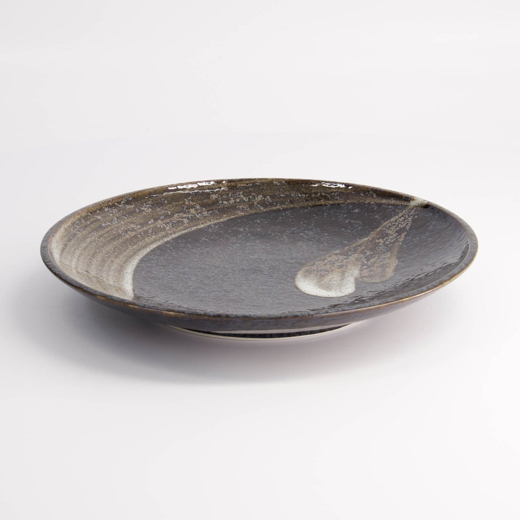 Arahake Round Plate 22.7x3.1cm