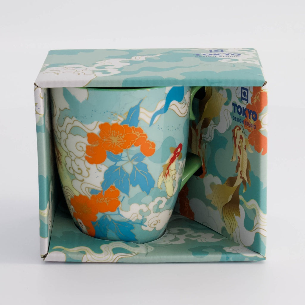 Kawaii Goldfish Mug W/Giftbox 8.5x10.2cm