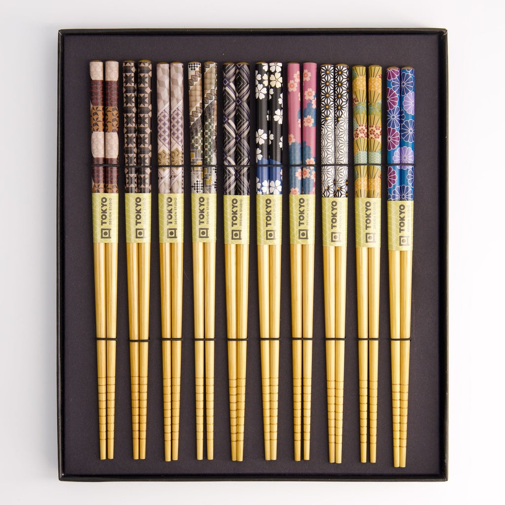 Chopstick Giftset/10 Flowers