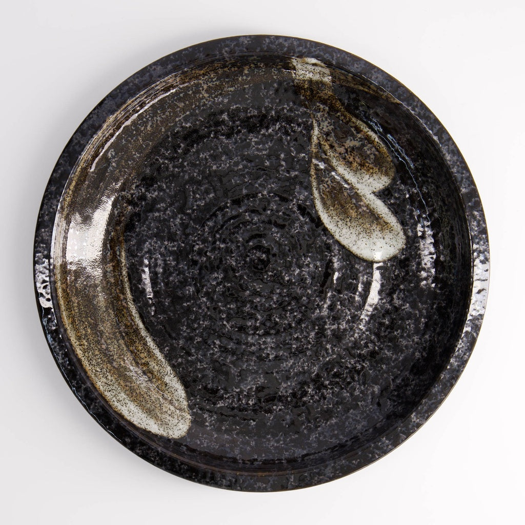 Arahake Large Round Plate 24.8x3.5cm