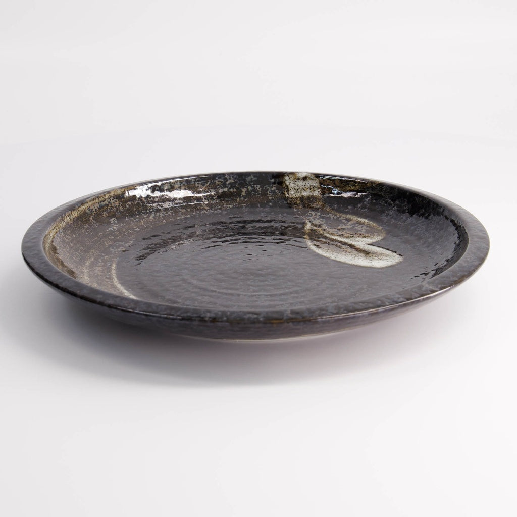 Arahake Large Round Plate 24.8x3.5cm