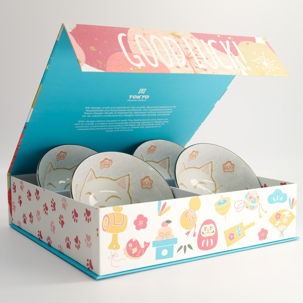 Mixed Bowls Kawaii Giftset 4pcs