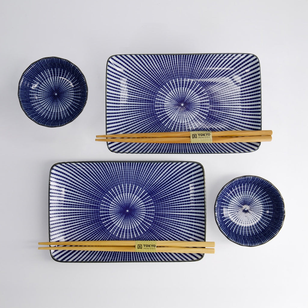 Kotobuki Sushi Giftset 6pcs Tokusa