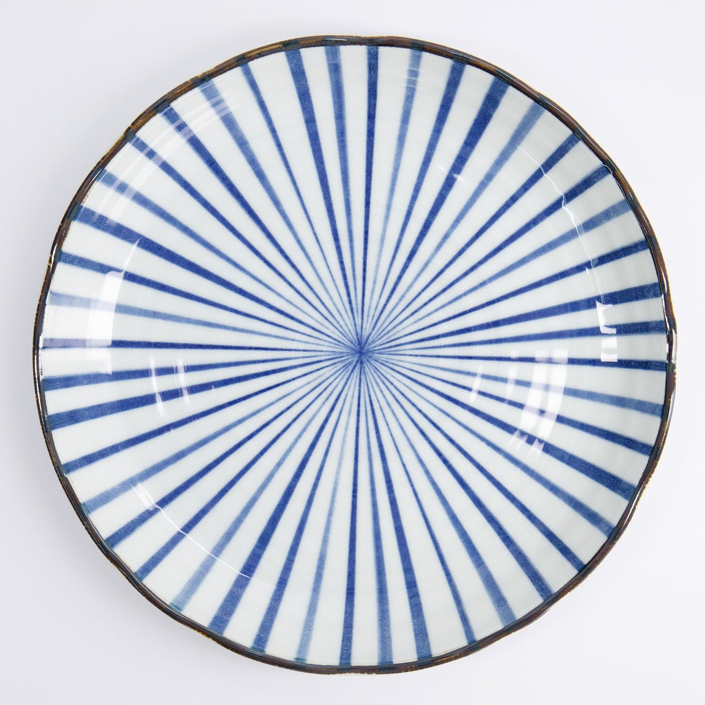 Natsu Tokusa Plate 24.7x3cm