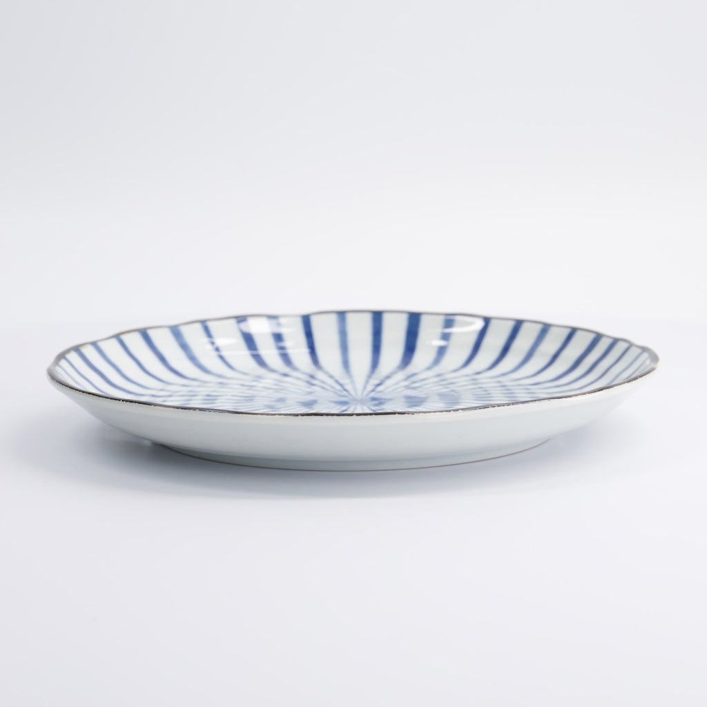 Natsu Tokusa Plate 24.7x3cm