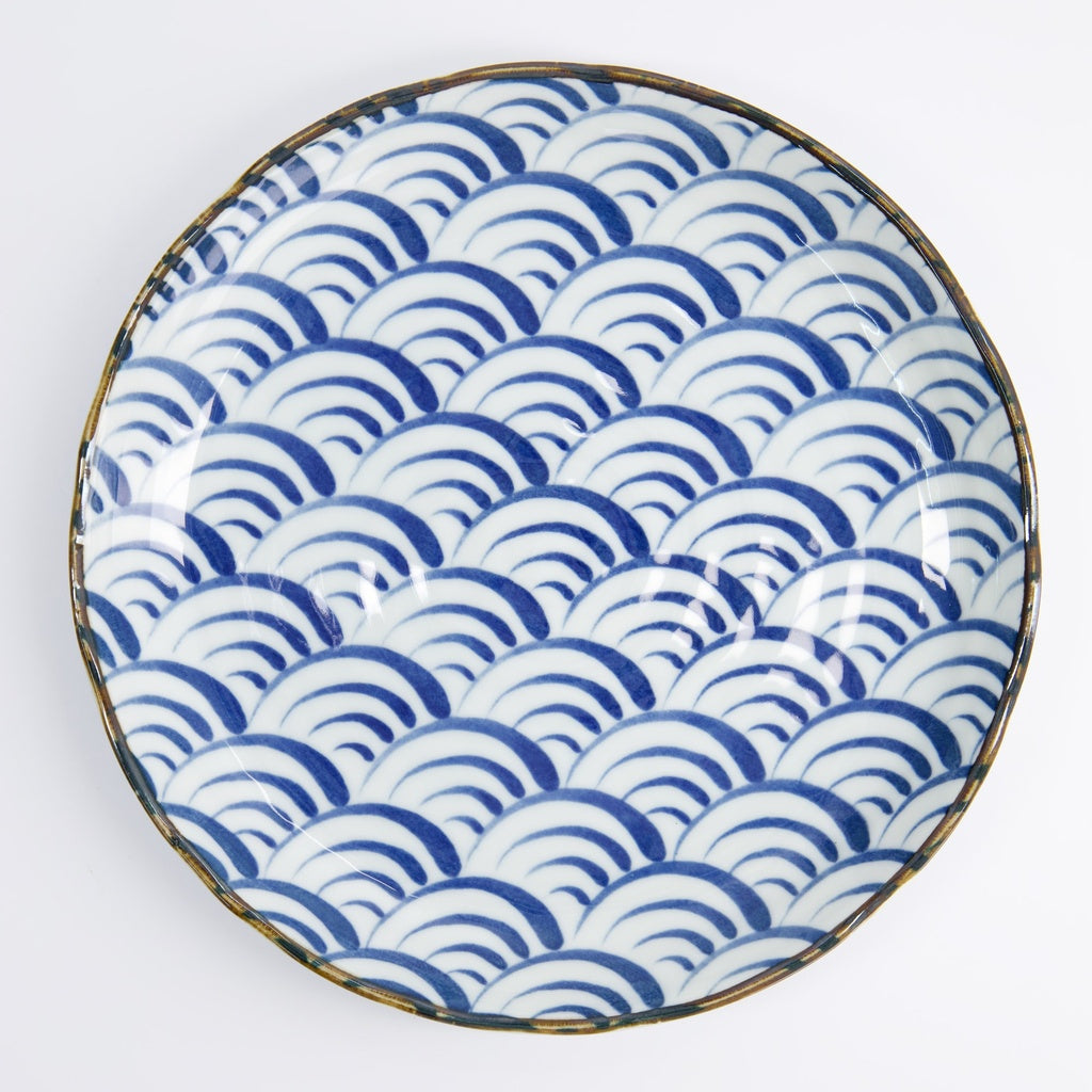Natsu Nami Plate 24.7x3cm
