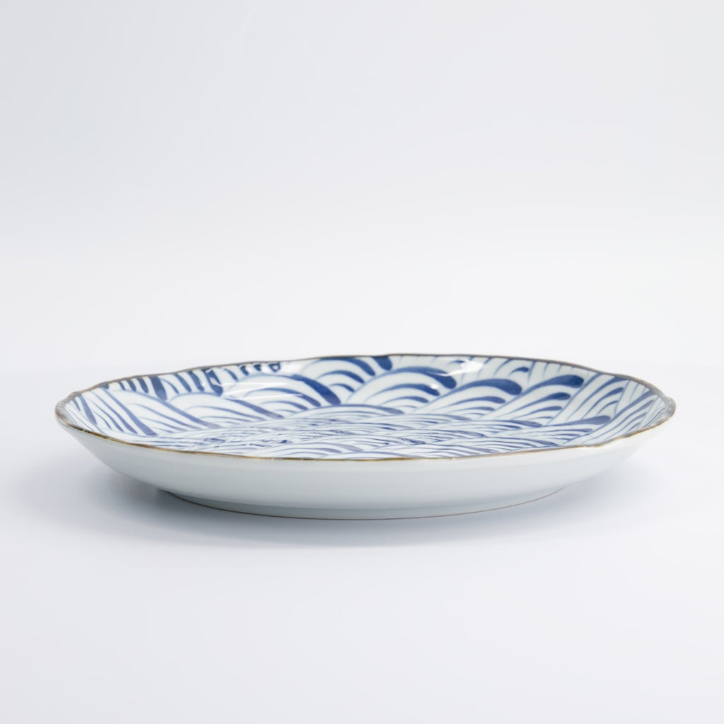 Natsu Nami Plate 24.7x3cm