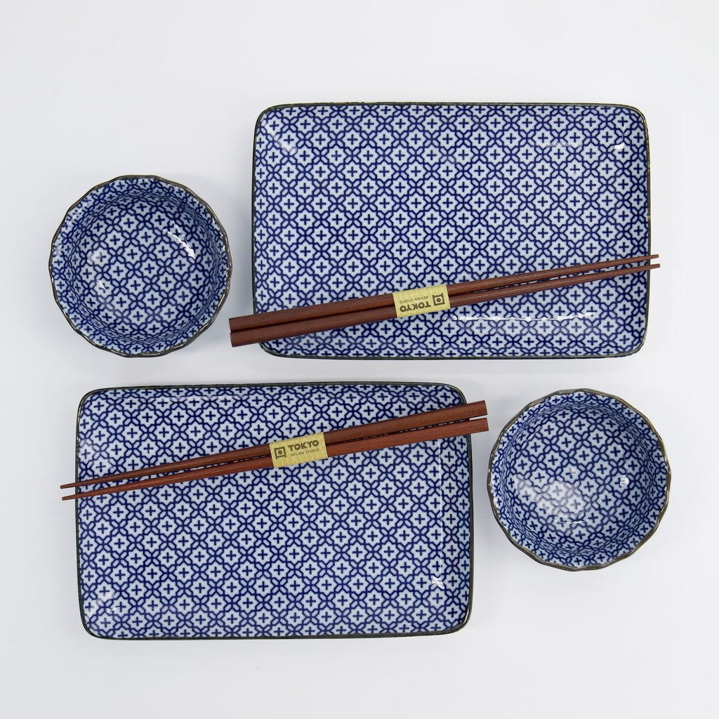 Sushi Giftset Sashiko 6pcs