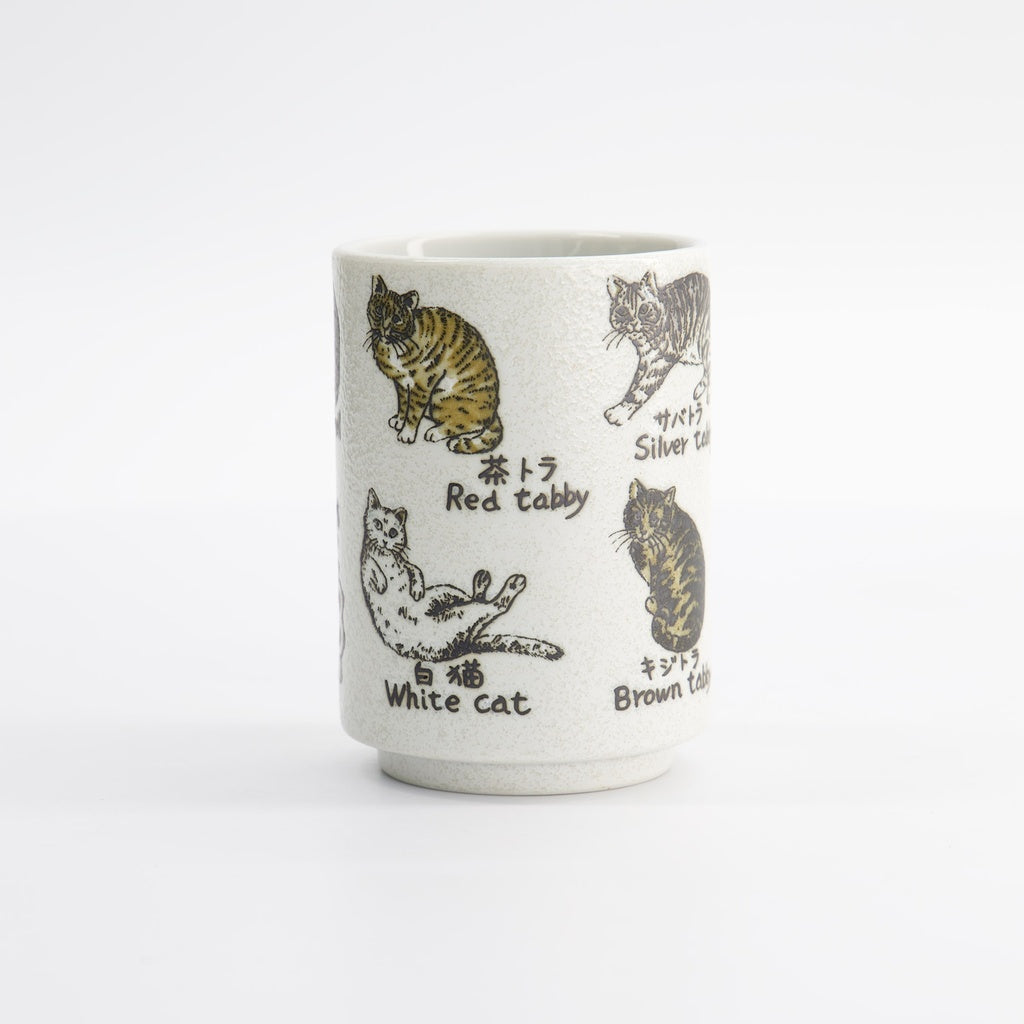 Cup Emboss Japanese Cats