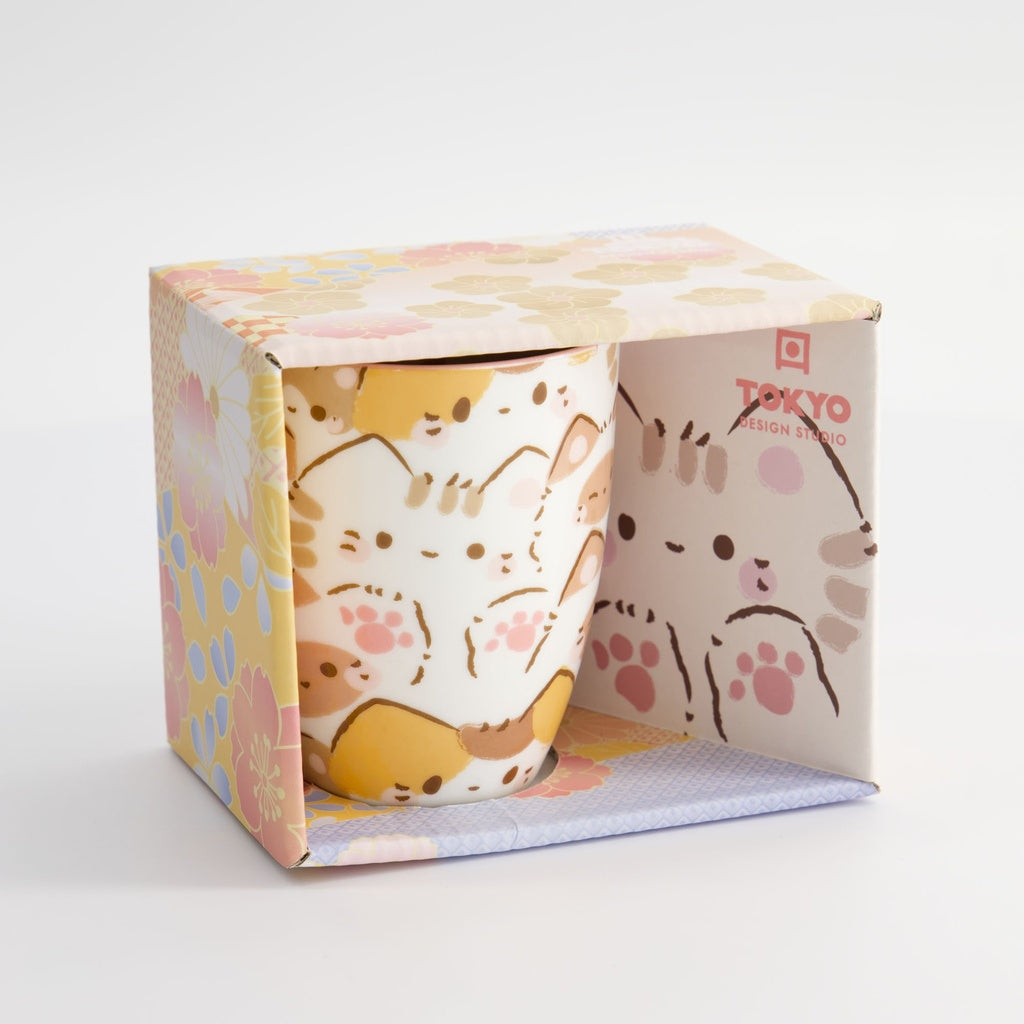 Kawaii Cat Mug W/Giftbox 8.5x10.2cm