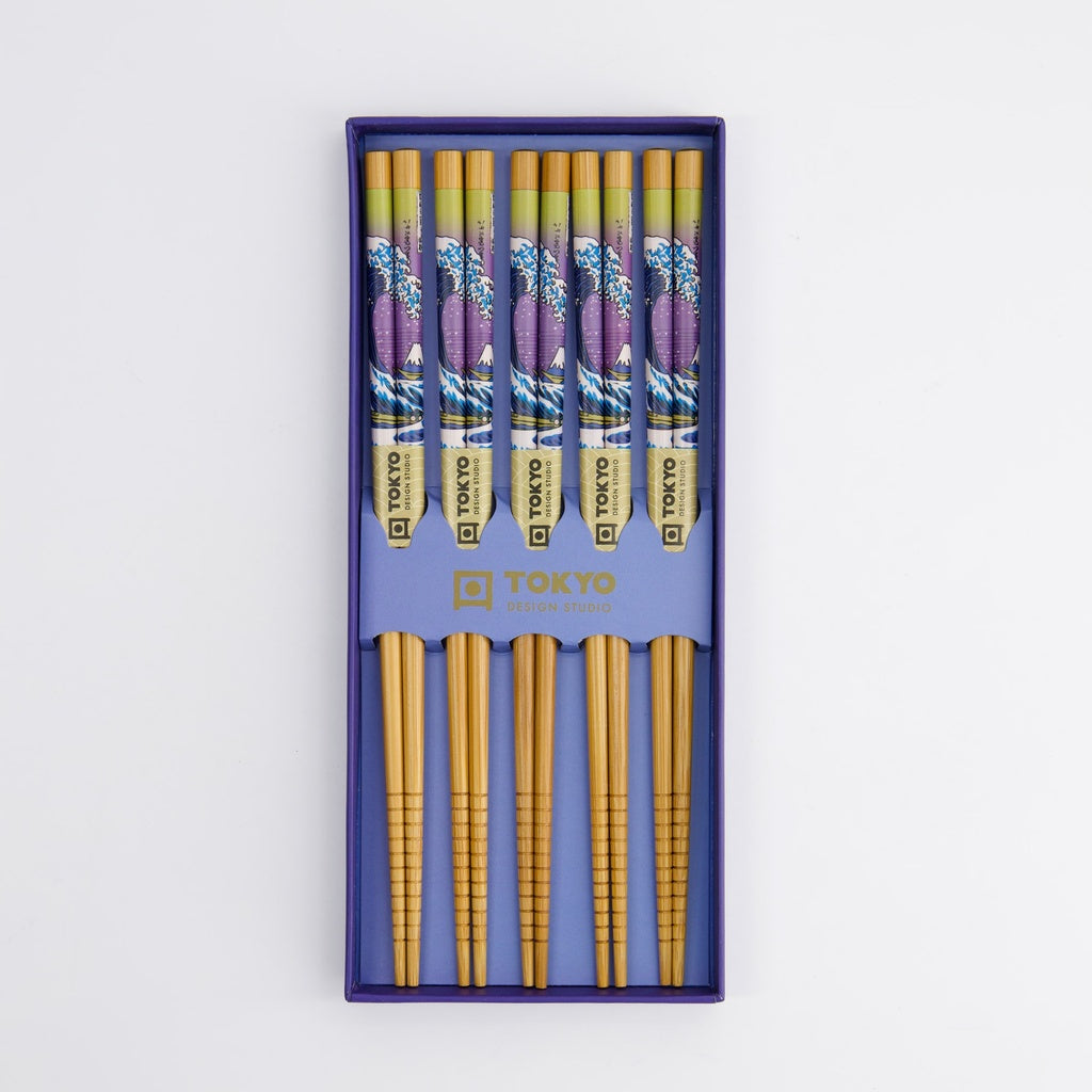 Chopstick Giftset/5 Wave