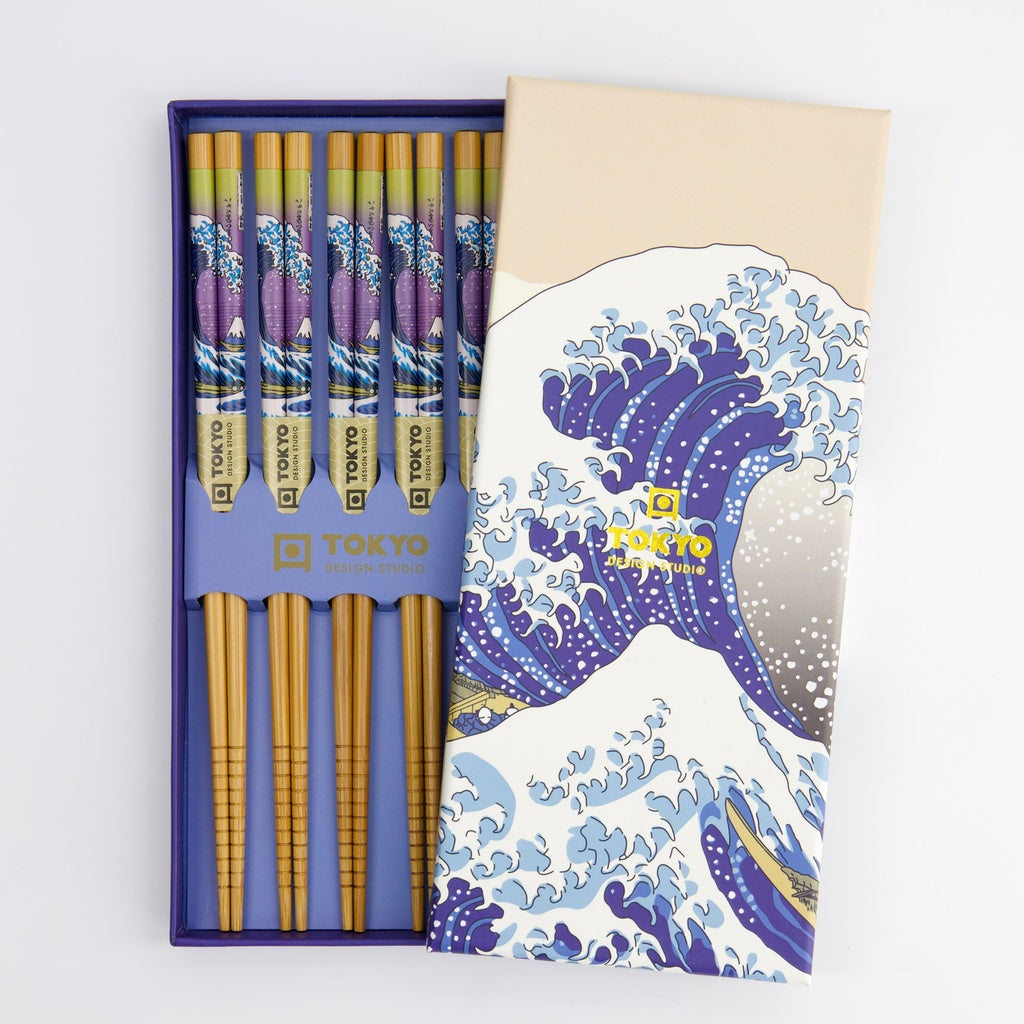 Chopstick Giftset/5 Wave