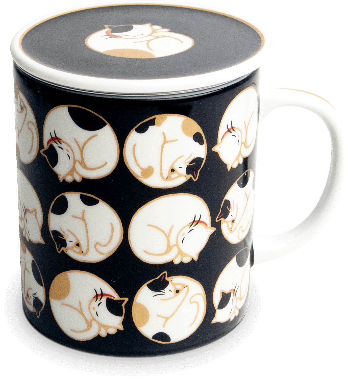 Tea mug with filter