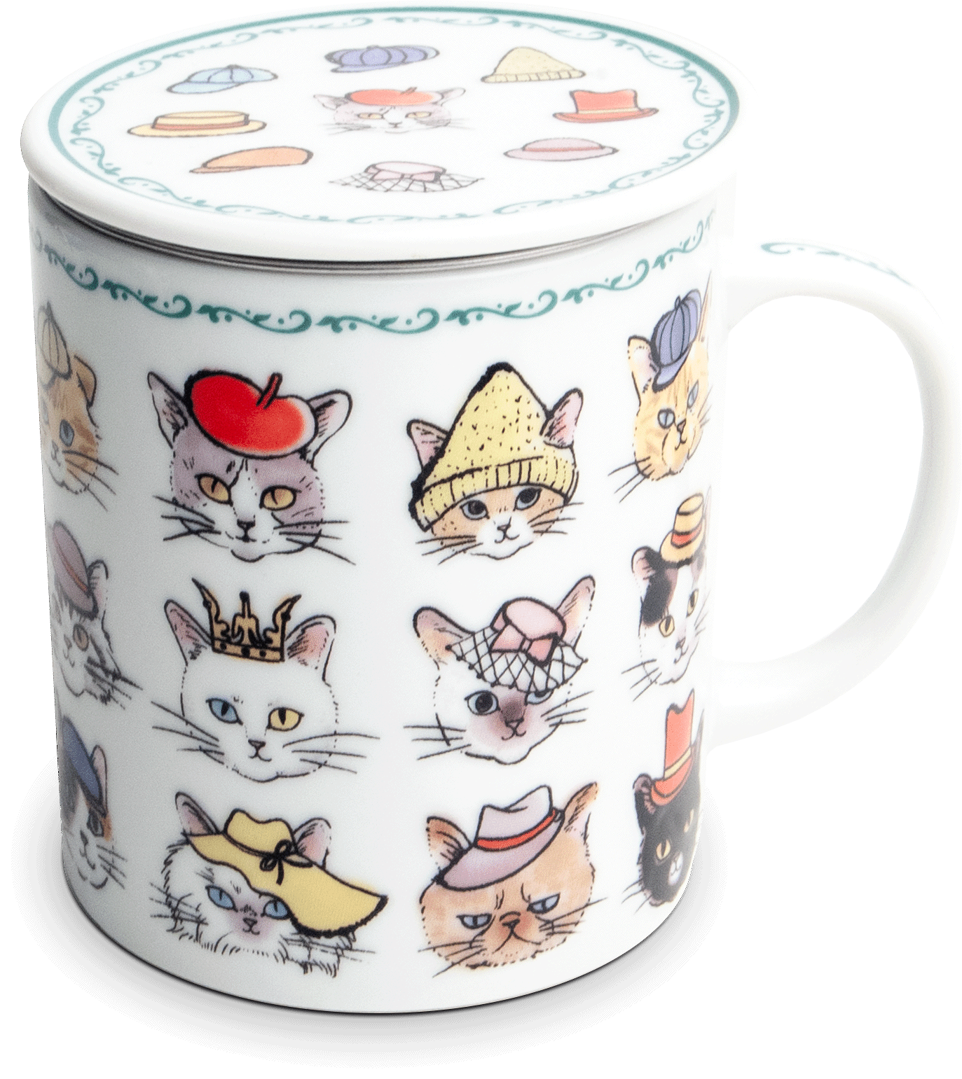 Tea mug with filter