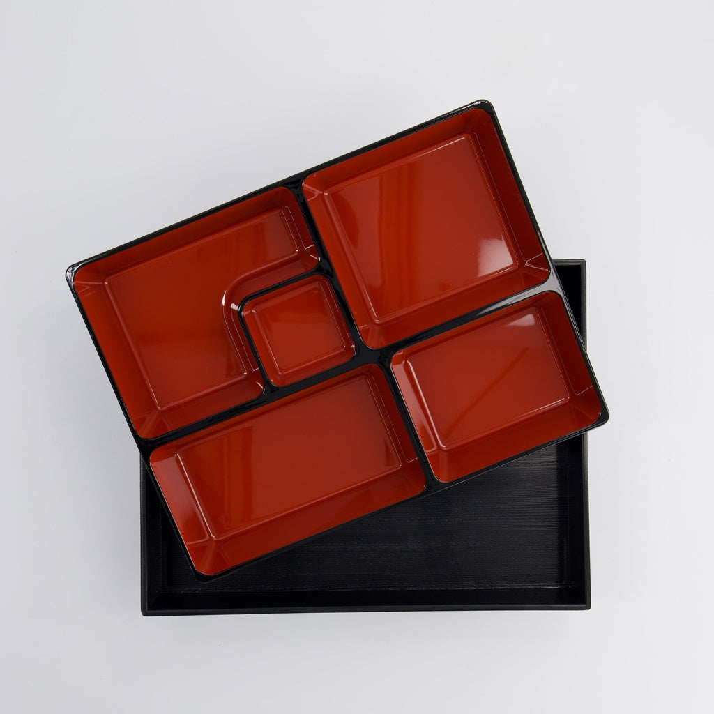Lacquerware Bento Box 27.5x21.5cm