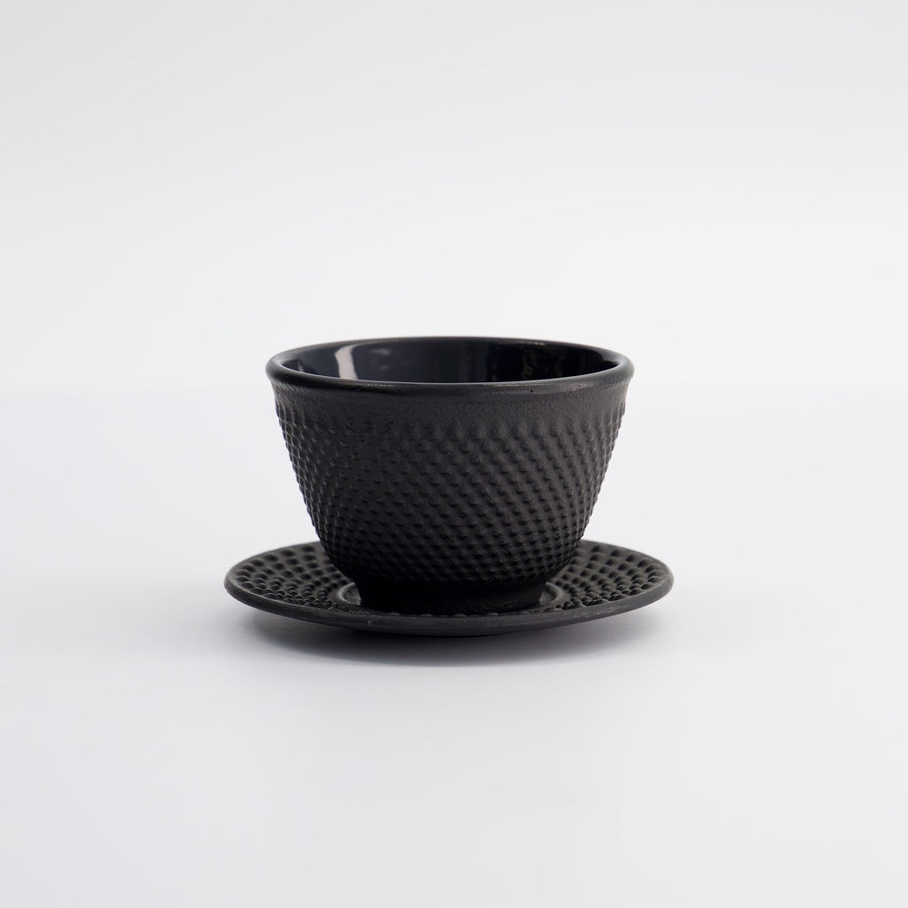 WY Cup Iron+plate 7x5.5cm 120ml BLACK