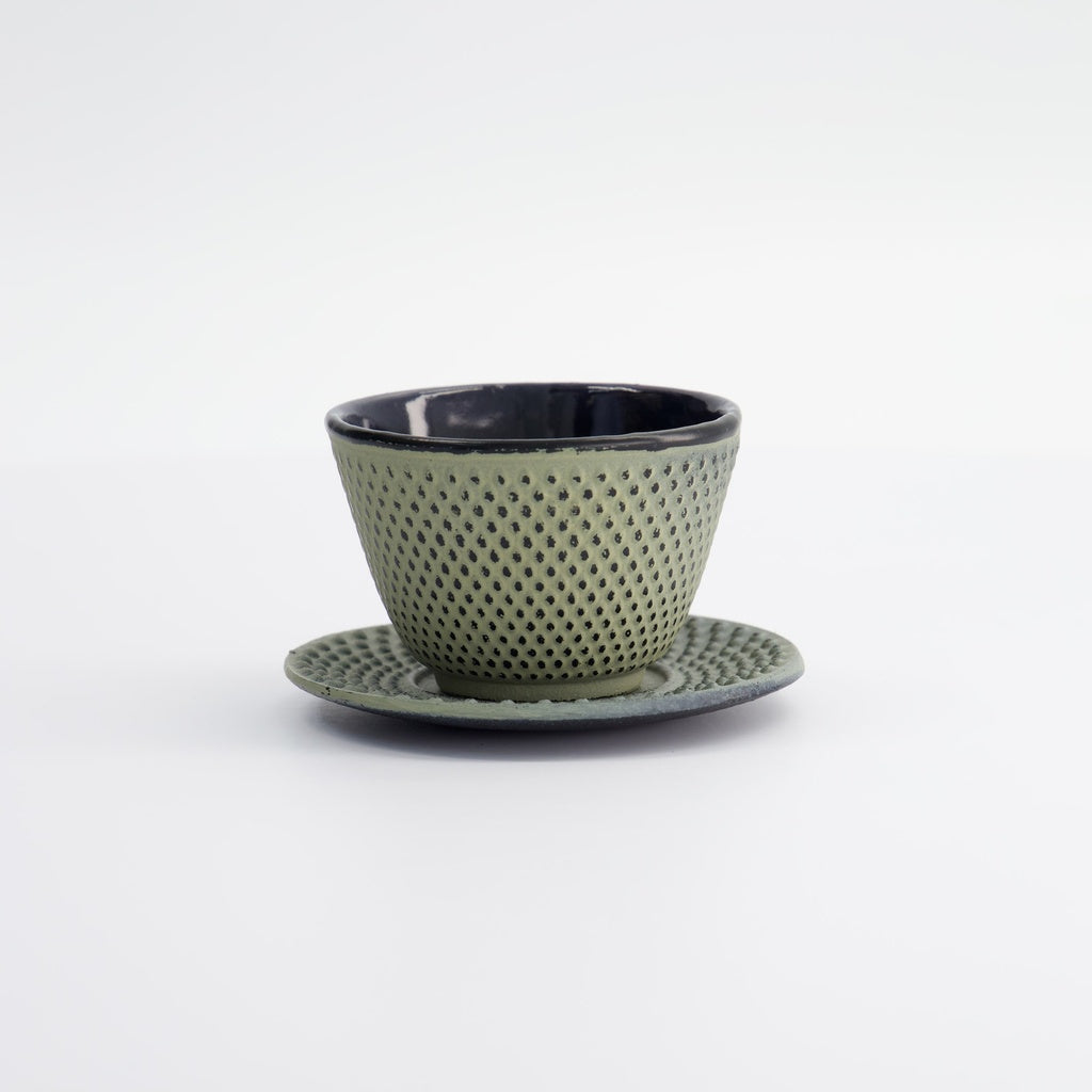 WY Cup Iron+plate 7x5.5cm 120ml GREEN