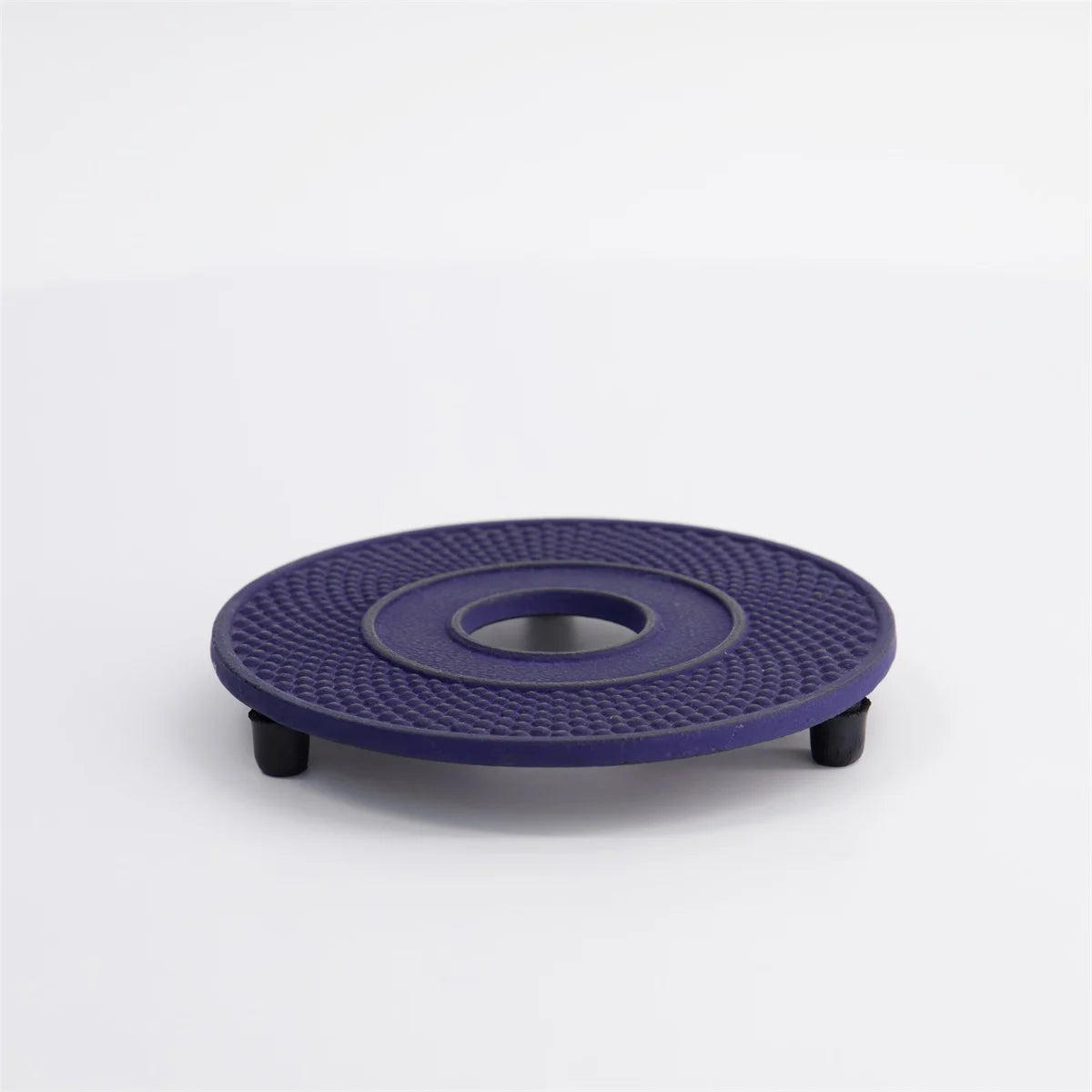 Tea Kettle Iron Plate 14cm Blue