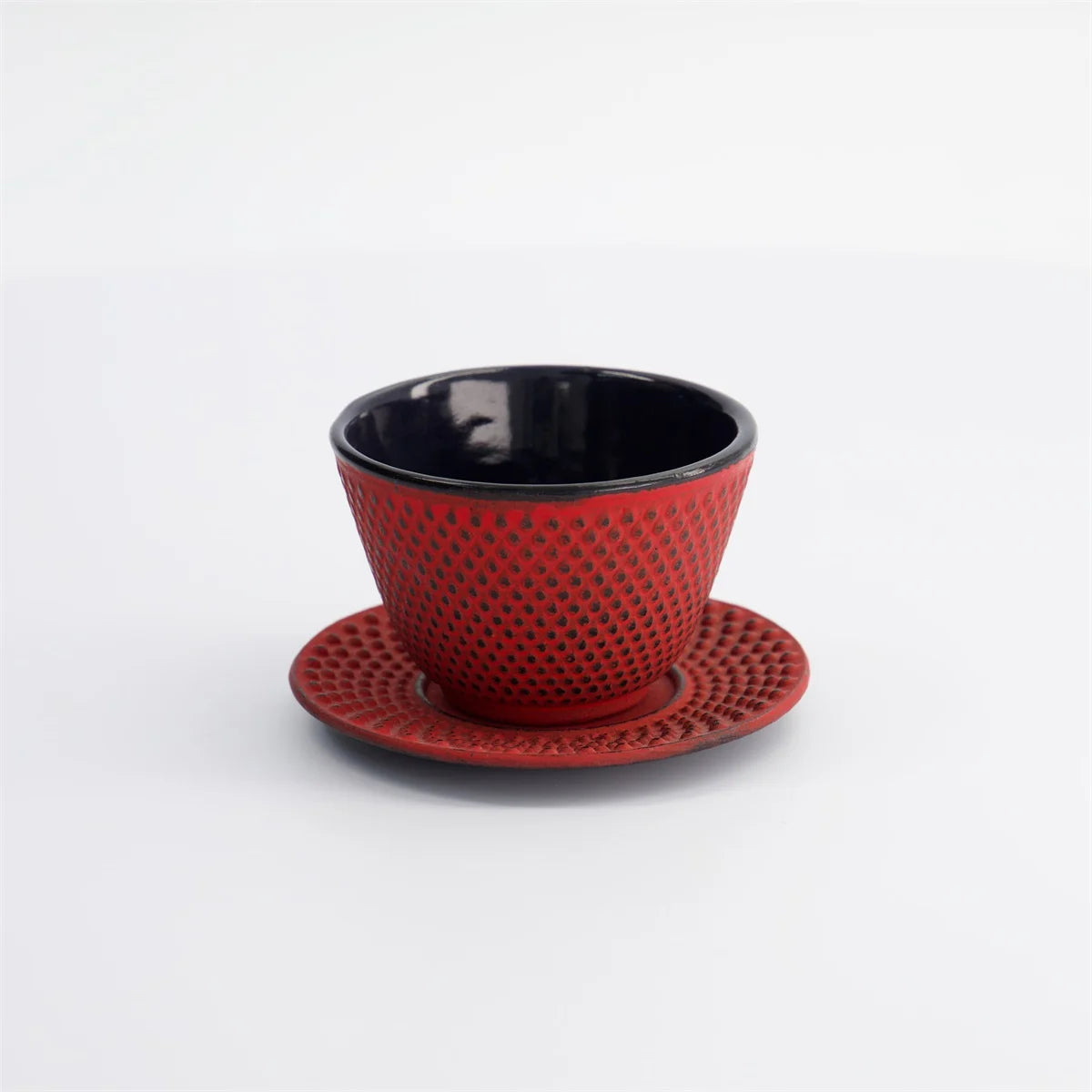 WY Cup Iron+plate 7x5.5cm 120ml 9911 Arare CUPADR RED