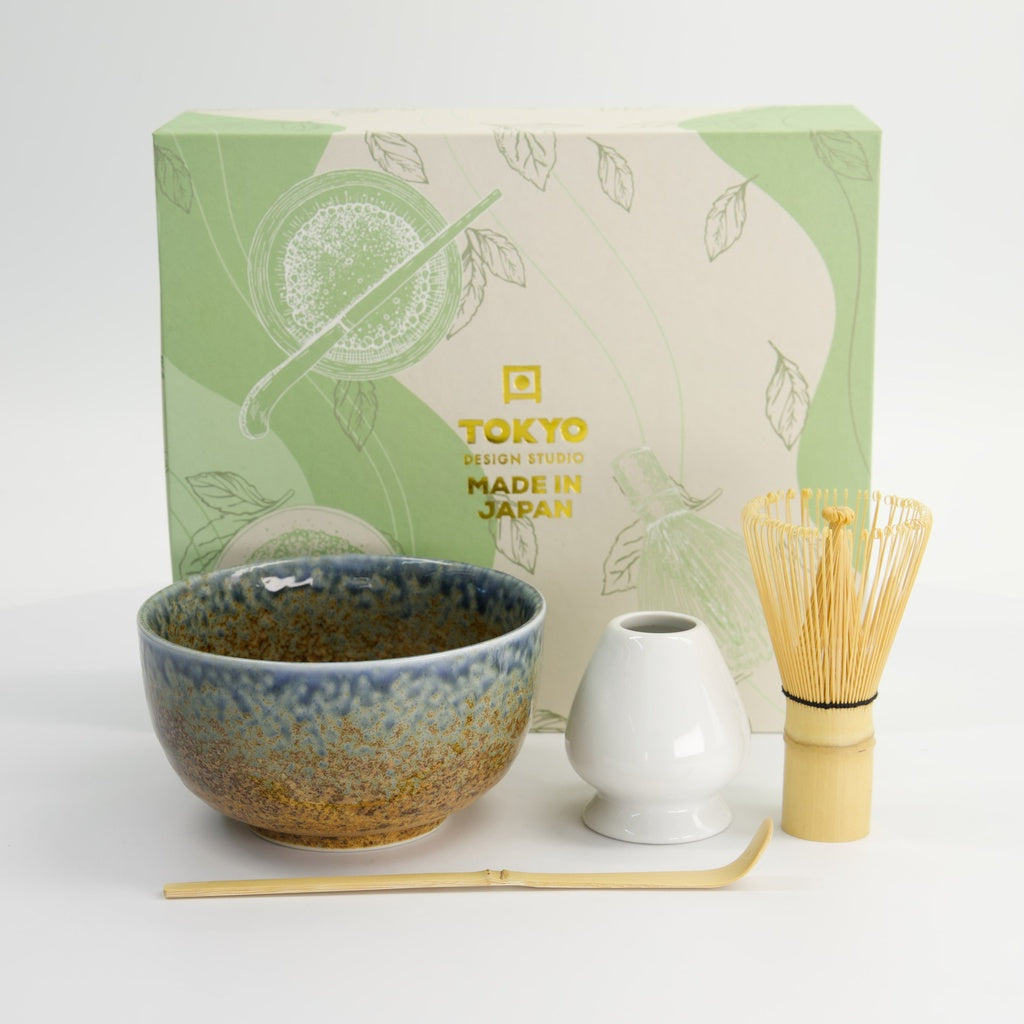 Matcha Giftset Reef Blue 12.7x7cm