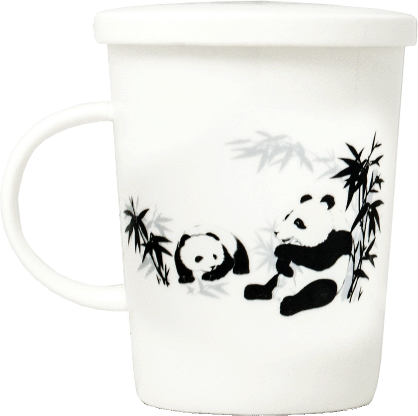 Tea mug with filter