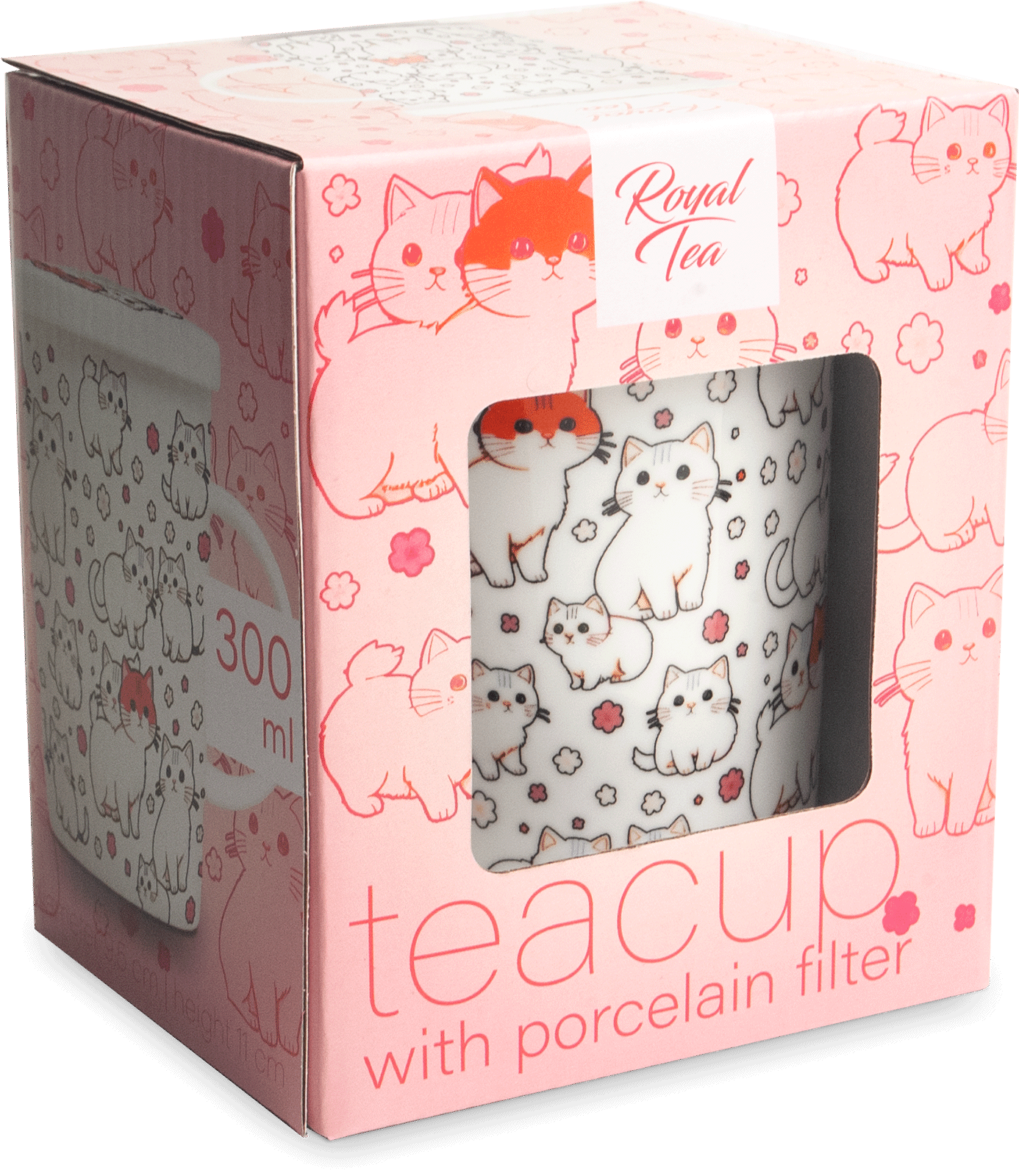 Tea mug with filter