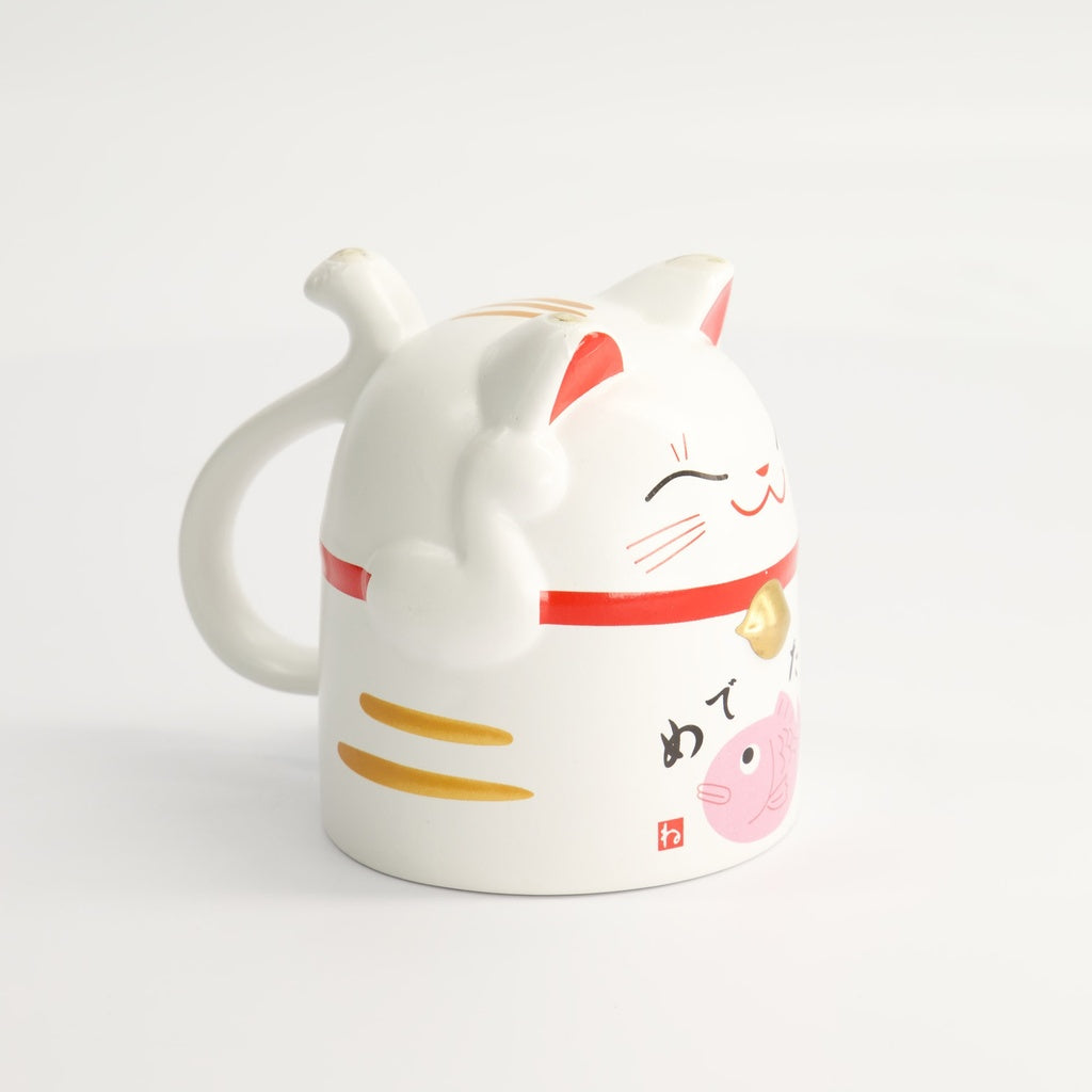 Kawaii Lucky Cat Mug Pink Giftset