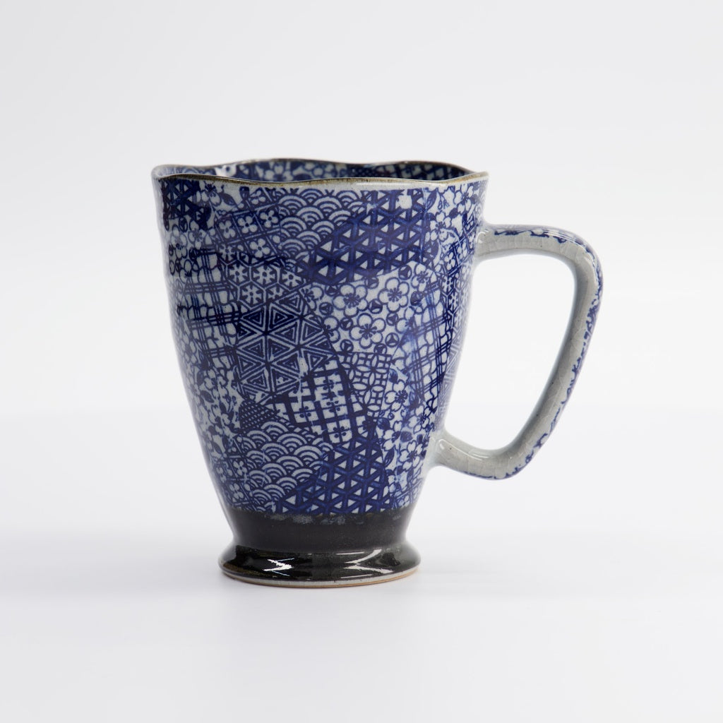 Kimono mug blue/grey