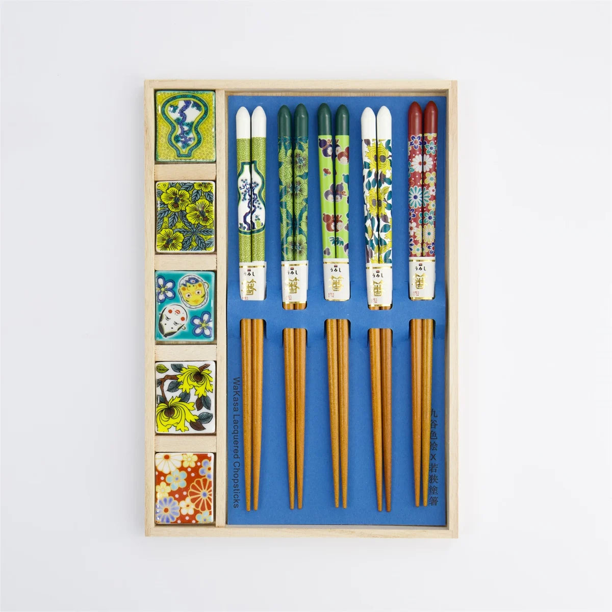 Chopstick Giftset/10 Japan in Wooden Box DJ23-0609-15