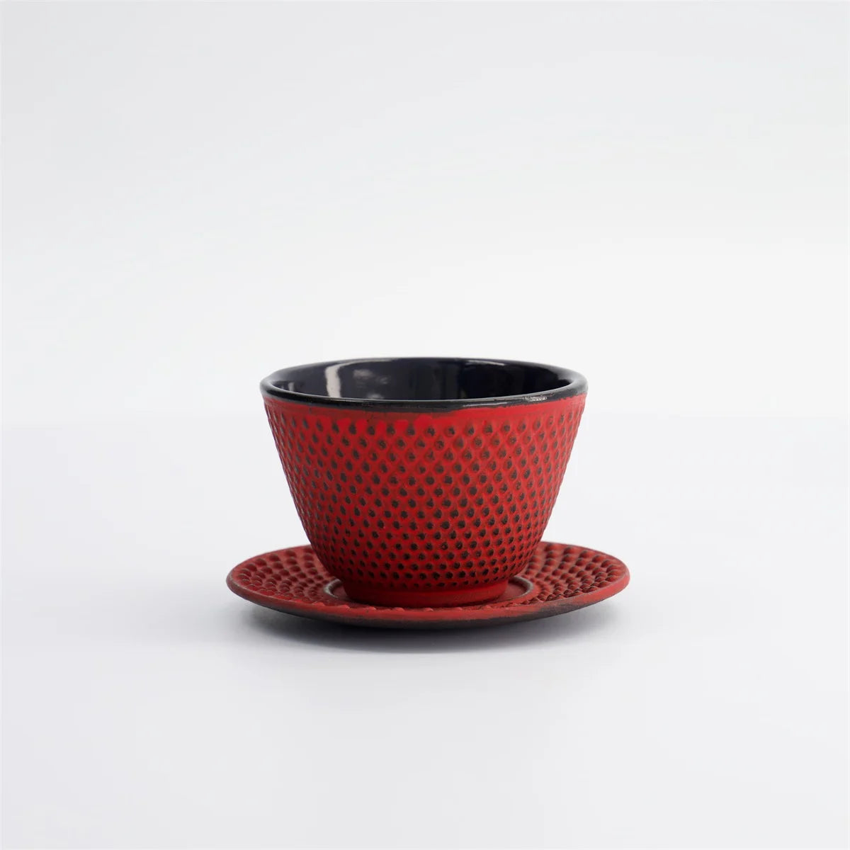 WY Cup Iron+plate 7x5.5cm 120ml 9911 Arare CUPADR RED