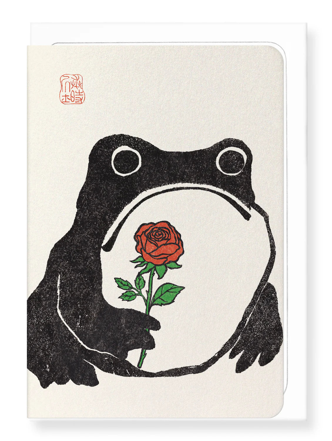 Single Rose Ezen Frog