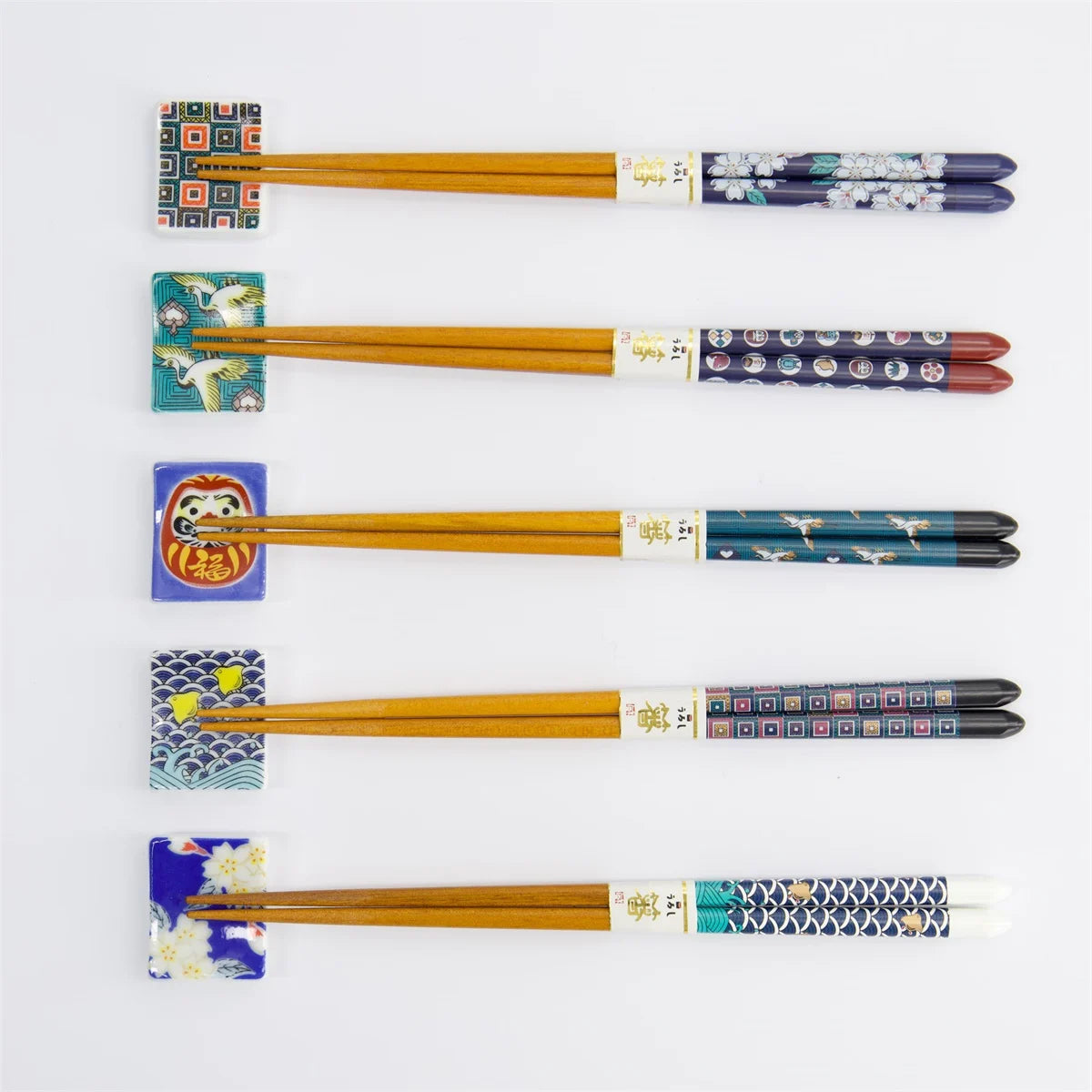Chopstick Giftset/10 Japan in Wooden Box DJ23-0609-14