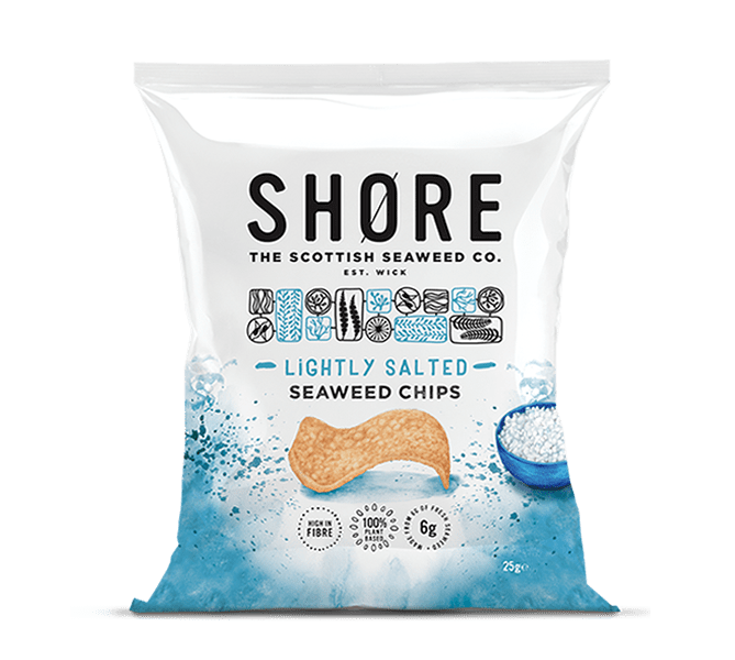 Shore Lightly Salted Seaweed Chips 80g